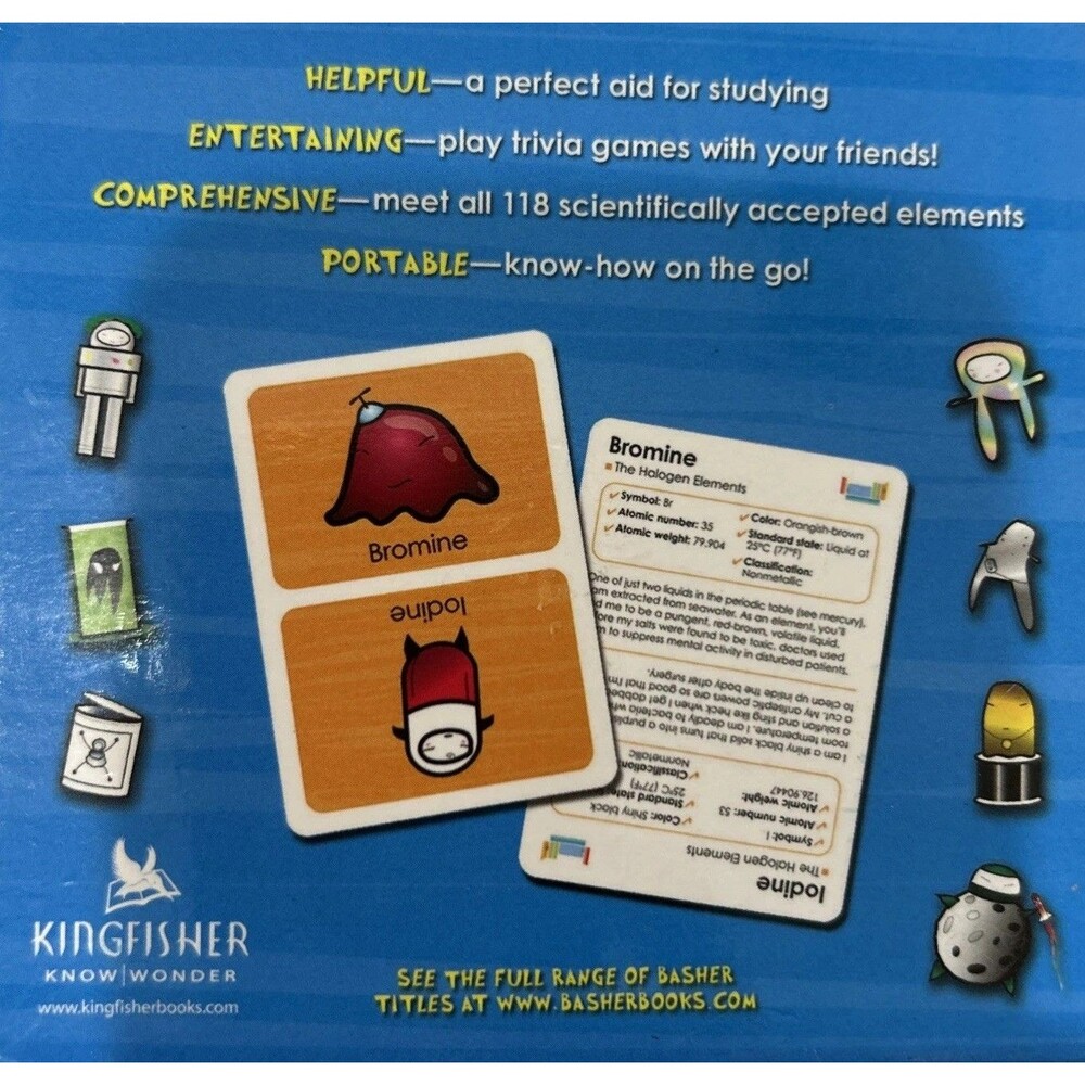 Basher Science Periodic Table Flash Cards - Picture 16 of 16